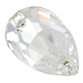SWAROVSKI® ELEMENTS (3230) Drop Sew-on Rhinestones 12x7mm Crystal Clear