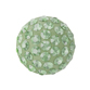 SWAROVSKI® ELEMENTS (86601) Cabochon Pavé Flat Backs 8mm Peridot on Light Green