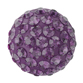 SWAROVSKI® ELEMENTS (86601) Cabochon Pavé Flat Backs 10mm Amethyst on Dark Lilac