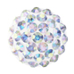 SWAROVSKI® ELEMENTS (86601) Cabochon Pavé Flat Backs 10mm Crystal AB on White