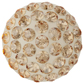 SWAROVSKI® ELEMENTS (86601) Cabochon Pavé Flat Backs 12mm Crystal Golden Shadow on Pearl Silk