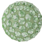 SWAROVSKI® ELEMENTS (86601) Cabochon Pavé Flat Backs 12mm Peridot on Light Green
