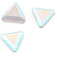 SWAROVSKI® ELEMENTS (2711) Triangle Hot Fix Rhinestones 3.3mm Crystal AB