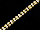 VALUE BRIGHT™ Single Cupchain with 4-Prong Gold Setting and 14ss Round Stone - Crystal Clear Foiled