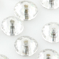 VALUE BRIGHT™ Sew-on 5mm Lochrose (3128) Crystal Clear