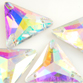 VALUE BRIGHT&trade; Sew-on 16mm Triangle (3270) Crystal AB