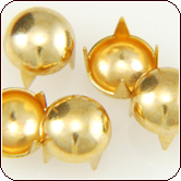 Nailhead 20ss Pearl (Round) - Gold