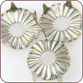 Tiffany Setting for Flat Back Rhinestone 30ss - Nickel