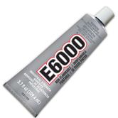 E6000 Adhesive - Medium Viscosity 3.7 oz.