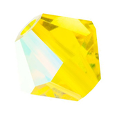 Preciosa® Rondelle Bicone Bead - 5mm Citrine AB