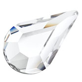 Preciosa® Pear MAXIMA Hot Fix 10x6mm Crystal Clear