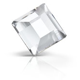 Preciosa® Square MAXIMA Hot Fix 3mm Crystal Clear