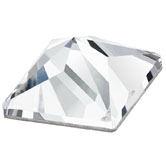 Preciosa® Pyramid MAXIMA Flat Back 8mm Crystal Clear