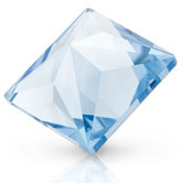 Preciosa® Pyramid MAXIMA Hot Fix 5mm Light Sapphire