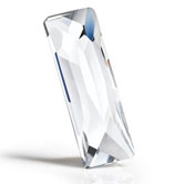 Preciosa® Slim Baguette MAXIMA Hot Fix 12x4mm Crystal Clear