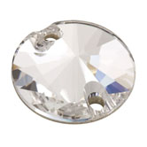 Preciosa® Rivoli 2H Sew-on Stones 10mm Crystal Clear