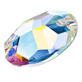 Preciosa® Oval 2H Sew-on Stones 24x17mm Crystal AB