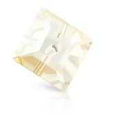 Preciosa® Loch Square 1H Sew-on Stones 8mm Crystal Blond Flare