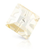 Preciosa® Loch Square 1H Sew-on Stones 10mm Crystal Blond Flare