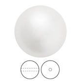 Preciosa® Nacre Round Pearl MAXIMA 1H - 10mm Pearl Effect White