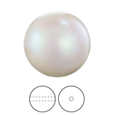 Preciosa® Nacre Round Pearl MAXIMA 1H - 10mm Pearlescent White
