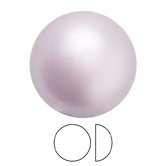 Preciosa® Nacre Pearl Round Cabochon - 3mm Pearl Effect Lavender