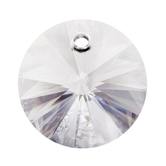 Preciosa® Rivoli Pendant 1H - 10mm Crystal Clear