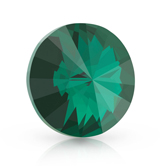 Preciosa® Rivoli MAXIMA - 14mm Emerald