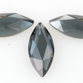 SWAROVSKI® ELEMENTS (2201) Marquise Flat Back 14x6mm Graphite