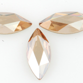 SWAROVSKI® ELEMENTS (2201) Marquise Flat Back 14x6mm Crystal Golden Shadow