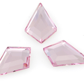 SWAROVSKI® ELEMENTS (2771) Kite Flat Back Rhinestones 12.9x8.3mm Light Rose