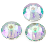 SWAROVSKI® ELEMENTS (3188) XIRIUS Lochrose Sew-on Rhinestones 4mm Crystal Paradise Shine