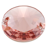 SWAROVSKI® ELEMENTS (3200) Rivoli Sew-on Rhinestones 14mm Blush Rose
