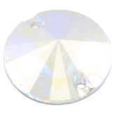 SWAROVSKI® ELEMENTS (3200) Rivoli Sew-on Rhinestones 14mm Crystal AB