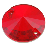 SWAROVSKI® ELEMENTS (3200) Rivoli Sew-on Rhinestones 14mm Light Siam