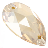 SWAROVSKI® ELEMENTS (3230) Drop Sew-on Rhinestones 28x17mm Crystal Golden Shadow