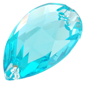 SWAROVSKI® ELEMENTS (3230) Drop Sew-on Rhinestones 28x17mm Light Turquoise