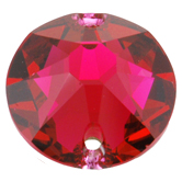 SWAROVSKI® ELEMENTS (3288) XIRIUS Sew-on Rhinestones 12mm Scarlet