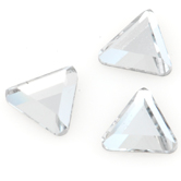 SWAROVSKI® ELEMENTS (2711) Triangle Hot Fix Rhinestones 3.3mm Crystal Clear