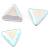 SWAROVSKI® ELEMENTS (2711) Triangle Hot Fix Rhinestones 3.3mm Crystal AB