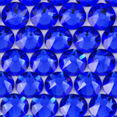 SWAROVSKI® ELEMENTS 2038 Hot Fix Rhinestones 8ss Majestic Blue