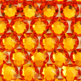 SWAROVSKI® ELEMENTS 2038 Hot Fix Rhinestones 10ss Tangerine
