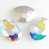 VALUE BRIGHT™ - Crystal Components - Fancy 13x18mm Oval (4120) Crystal AB