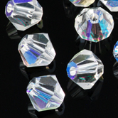 VALUE BRIGHT™ 5308 Bicone Beads 6mm Crystal AB