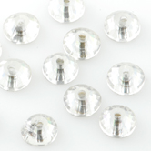 VALUE BRIGHT™ Sew-on 4mm Lochrose (3128) Crystal Clear
