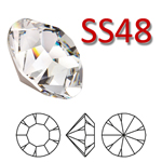 Preciosa® Chaton MAXIMA Stones SS48 (10.90-11.30 mm)